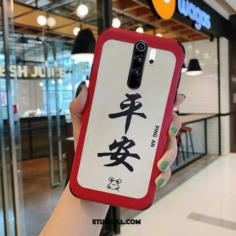 Etui Xiaomi Redmi Note 8 Pro Szkło Hartowane All Inclusive Czerwony Ochraniacz Miękki Pokrowce Sklep