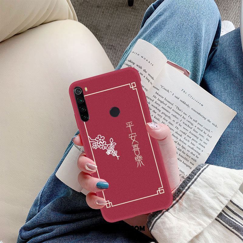 Etui Xiaomi Redmi Note 8 Pro Święto Czerwony Silikonowe Nowy Filmy Obudowa Na Sprzedaż