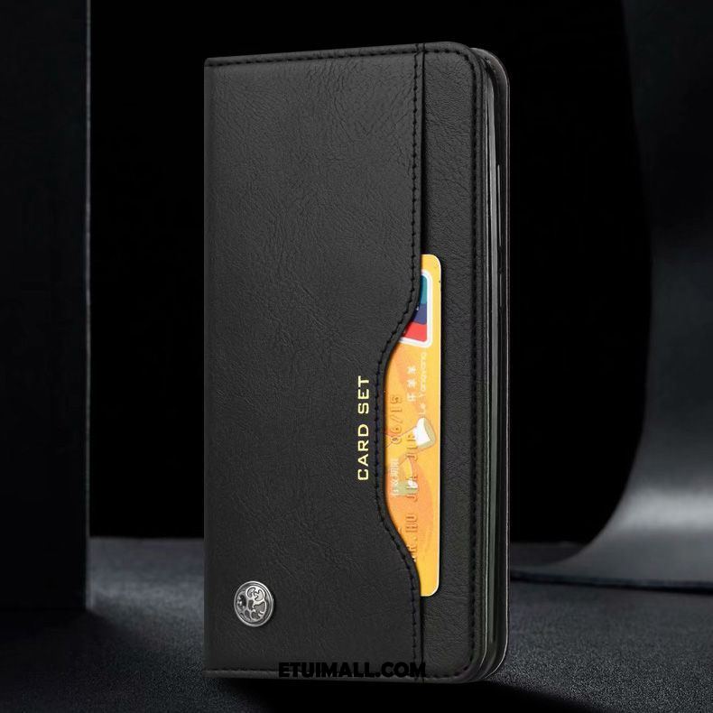 Etui Xiaomi Redmi Note 8t Telefon Komórkowy Karta Skórzany Futerał Mały Biznes Futerał Tanie