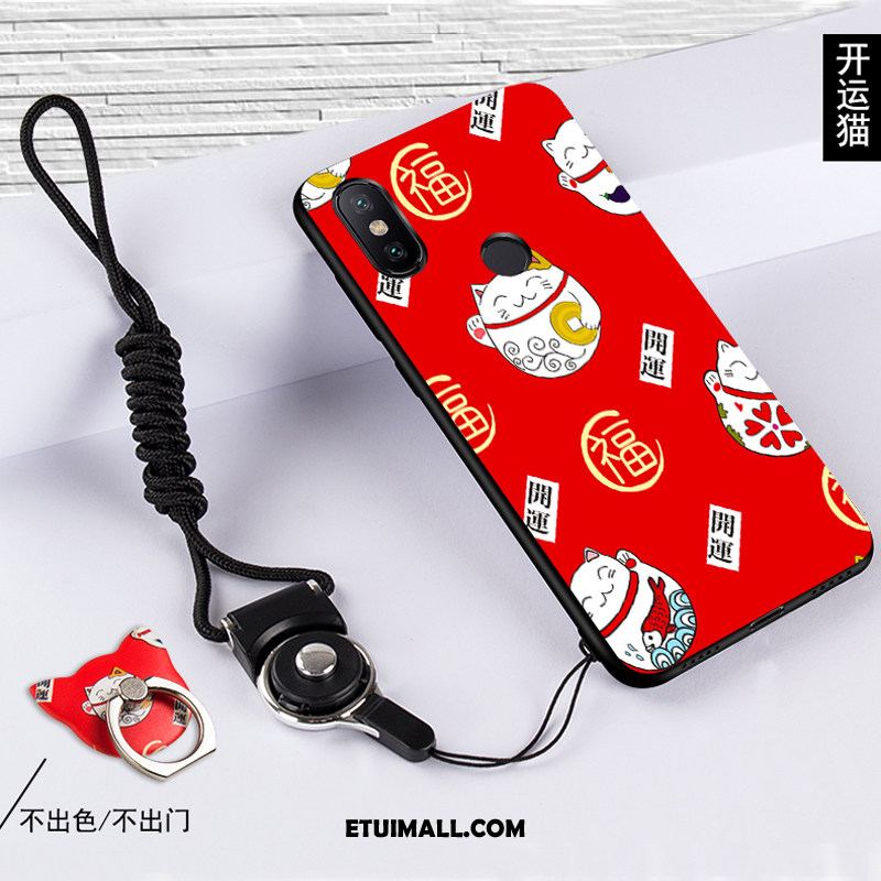 Etui Xiaomi Redmi S2 Czarny Anti-fall Silikonowe Czerwony Mały Pokrowce Sprzedam