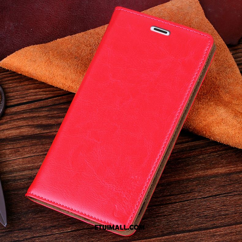 Etui Xiaomi Redmi S2 Skórzany Futerał Skóra Bydlęca Moda Kreatywne Czerwony Netto Futerał Sklep