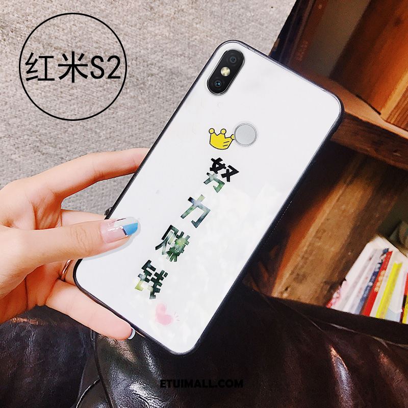 Etui Xiaomi Redmi S2 Szkło Biały Osobowość Zakochani Kreatywne Obudowa Sprzedam