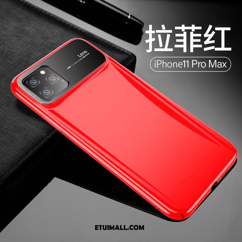 Etui iPhone 11 Pro Max Modna Marka Nowy Czerwony Netto Cienkie Wysoki Koniec Futerał Kup