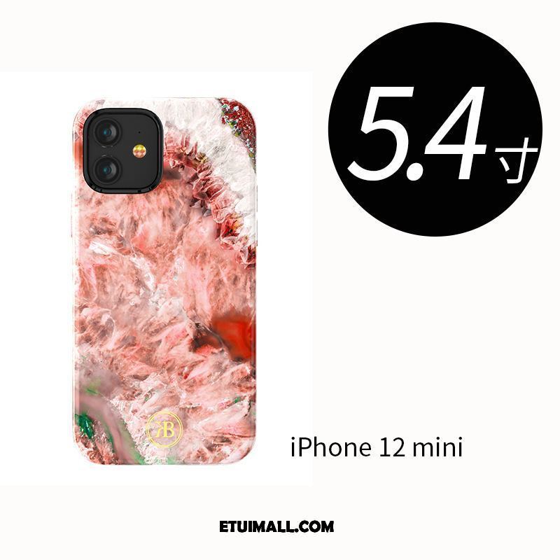Etui iPhone 12 Mini Kryształ Telefon Komórkowy Luksusowy Anti-fall Różowe Futerał Sprzedam