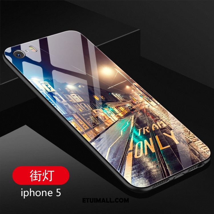 Etui iPhone 5 / 5s Miękki Telefon Komórkowy Purpurowy Szkło Modna Marka Obudowa Sprzedam