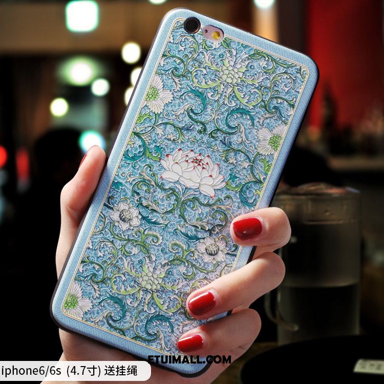 Etui iPhone 6 / 6s Miękki Niebieski Nowy Silikonowe Cienkie Futerał Tanie
