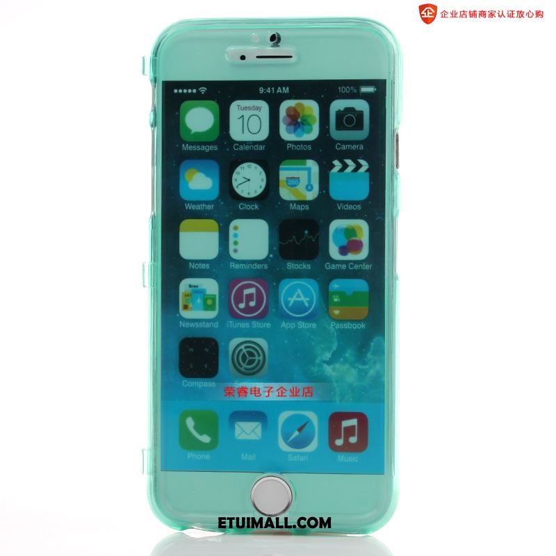 Etui iPhone 6 / 6s Telefon Komórkowy Przezroczysty Niebieski Miękki Silikonowe Futerał Sprzedam