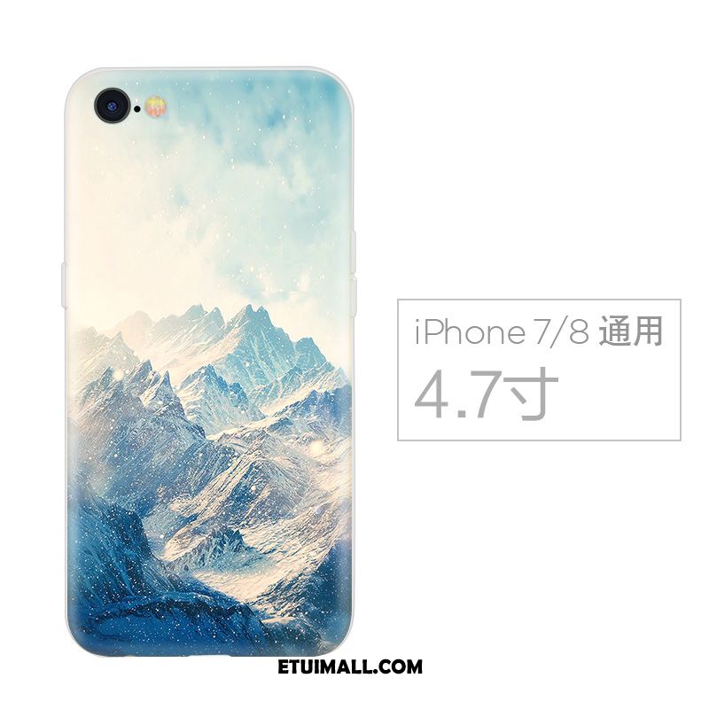 Etui iPhone 7 Miękki Telefon Komórkowy Chiński Styl Kreatywne Silikonowe Pokrowce Tanie