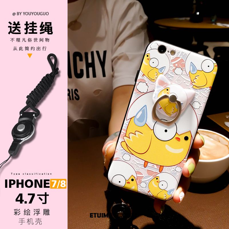 Etui iPhone 7 Świeży Wiszące Ozdoby Wspornik Ring Telefon Komórkowy Obudowa Sklep