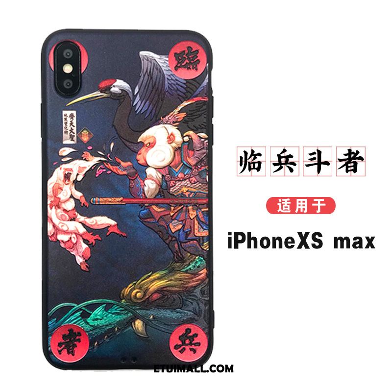 Etui iPhone Xs Max Telefon Komórkowy Osobowość Super Wiatr Kreatywne Pokrowce Tanie