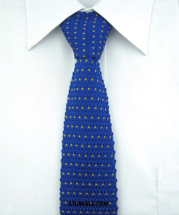 Krawat Wełna Męska Nowy Kup, Krawat Męskie Zakochani Sukienka Blau