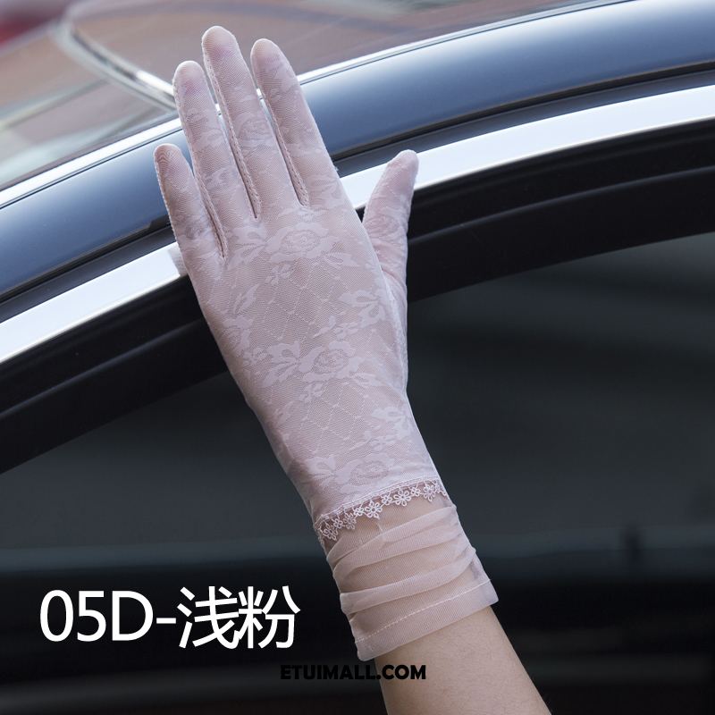 Rękawiczki Anty-uv Ekran Dotykowy Ochrona Przed Słońcem Online, Rękawiczki Damskie Damska Jedwab