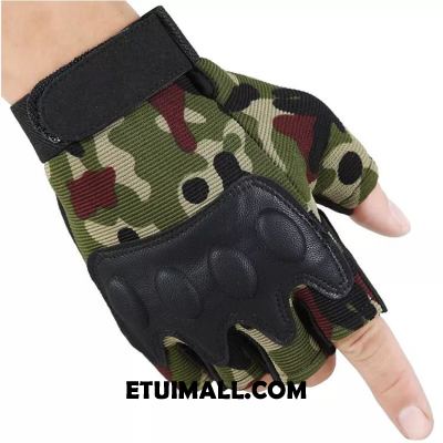Rękawiczki Antypoślizgowe Pół Palca Ochrona Tanie, Rękawiczki Męskie Outdoor Oddychające