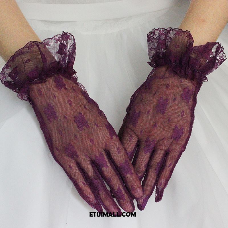 Rękawiczki Ciemnozielony Sukienka Koronkowe Kup, Rękawiczki Damskie Przezroczysty Panna Młoda Rot Blau Rosa Grau