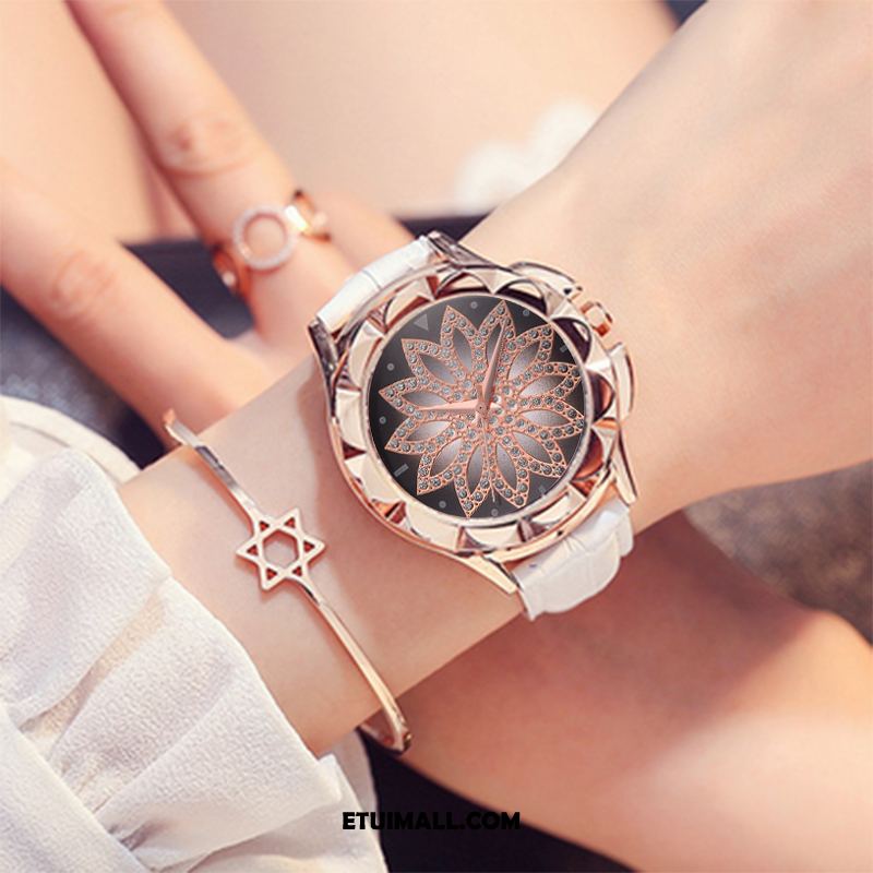 Zegarek Moda Zegarek Na Rękę Trendy Sprzedam, Zegarek Damskie Z Kryształkami Prosty