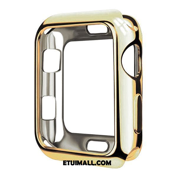 Etui Apple Watch Series 2 Ochraniacz Cienkie Miękki Złoto Przezroczysty Futerał Sklep