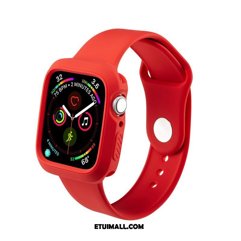 Etui Apple Watch Series 4 Osobowość Wodoodporny Ochraniacz Tendencja Silikonowe Pokrowce Na Sprzedaż
