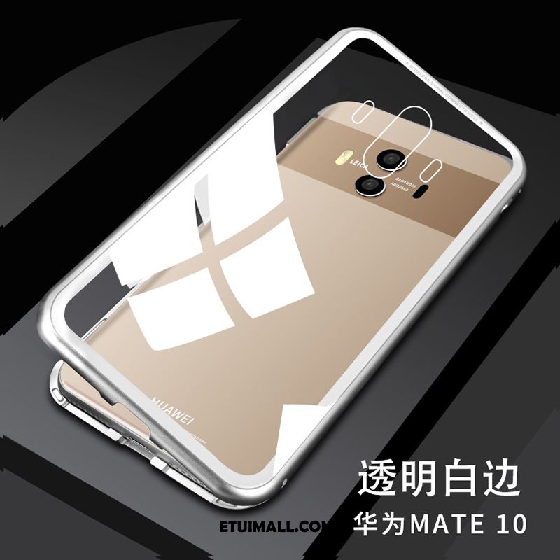 Etui Huawei Mate 10 Biały Telefon Komórkowy Tendencja Kreatywne Metal Pokrowce Sklep