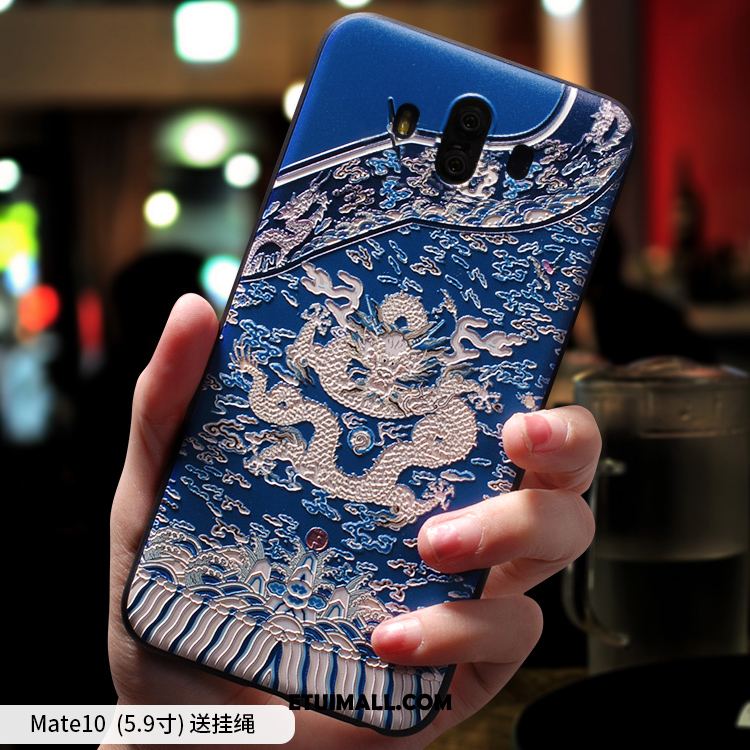 Etui Huawei Mate 10 Kreatywne Niebieski Telefon Komórkowy Zakochani Tendencja Futerał Na Sprzedaż
