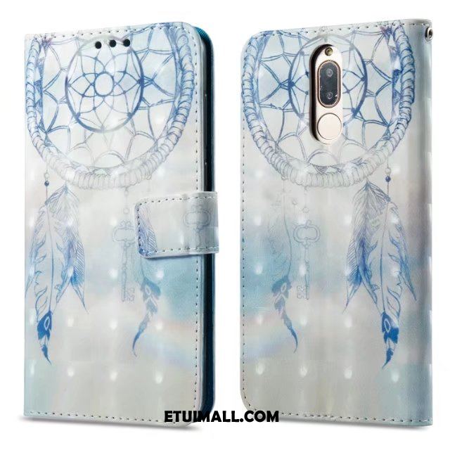 Etui Huawei Mate 10 Lite Ochraniacz Niebieski Telefon Komórkowy Anti-fall Skórzany Futerał Futerał Sprzedam