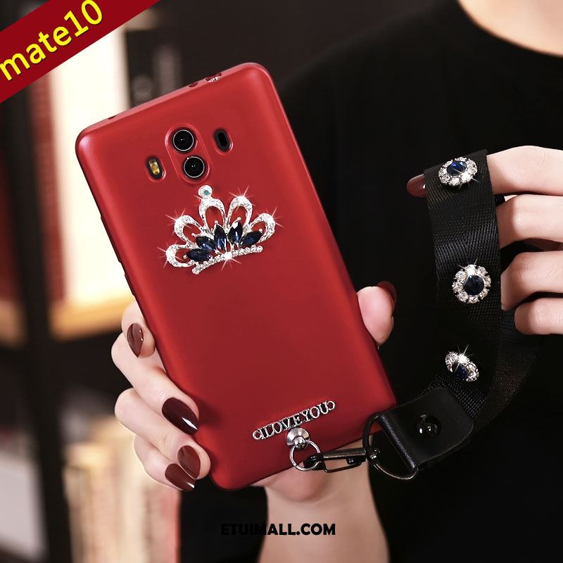 Etui Huawei Mate 10 Miękki Proszek Telefon Komórkowy Czerwony Anti-fall Pokrowce Sklep
