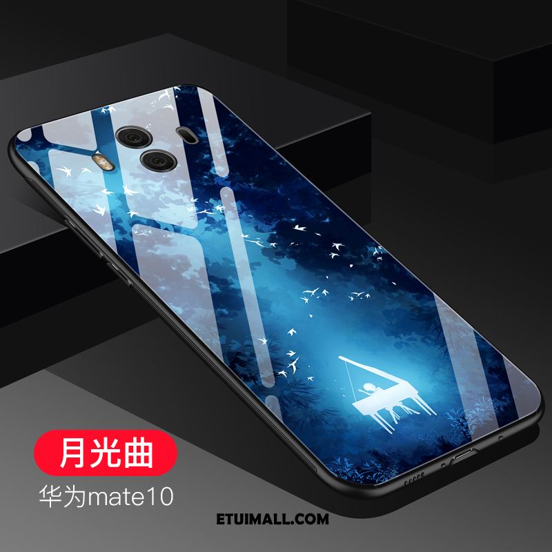 Etui Huawei Mate 10 Niebieski Telefon Komórkowy Nubuku Futerał Na Sprzedaż