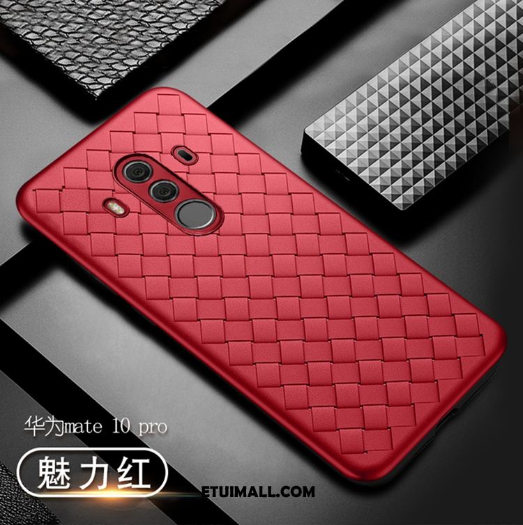 Etui Huawei Mate 10 Pro Miękki Czerwony Telefon Komórkowy Ciemno Futerał Kup