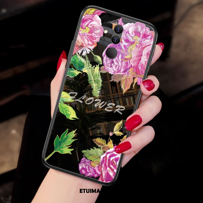 Etui Huawei Mate 20 Lite All Inclusive Szkło Ochraniacz Kwiaty Telefon Komórkowy Futerał Online