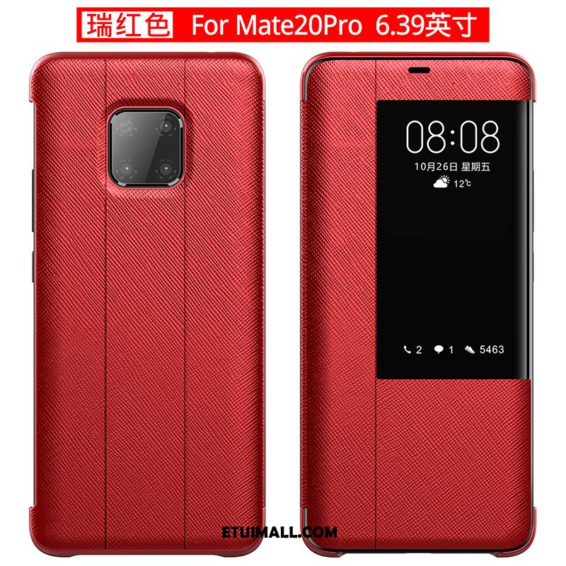 Etui Huawei Mate 20 Pro Ochraniacz Anti-fall Telefon Komórkowy Klapa Skóra Bydlęca Futerał Tanie