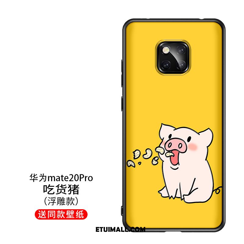 Etui Huawei Mate 20 Pro Osobowość Piękny Miękki Ochraniacz Żółty Obudowa Sprzedam