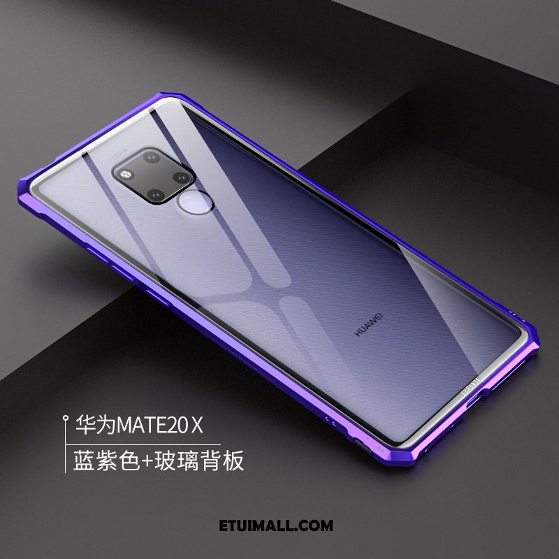 Etui Huawei Mate 20 X All Inclusive Purpurowy Metal Czerwony Netto Szkło Pokrowce Oferta