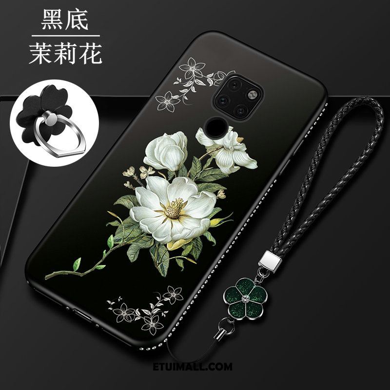 Etui Huawei Mate 20 X Telefon Komórkowy Czarny Anti-fall Tendencja Silikonowe Futerał Online