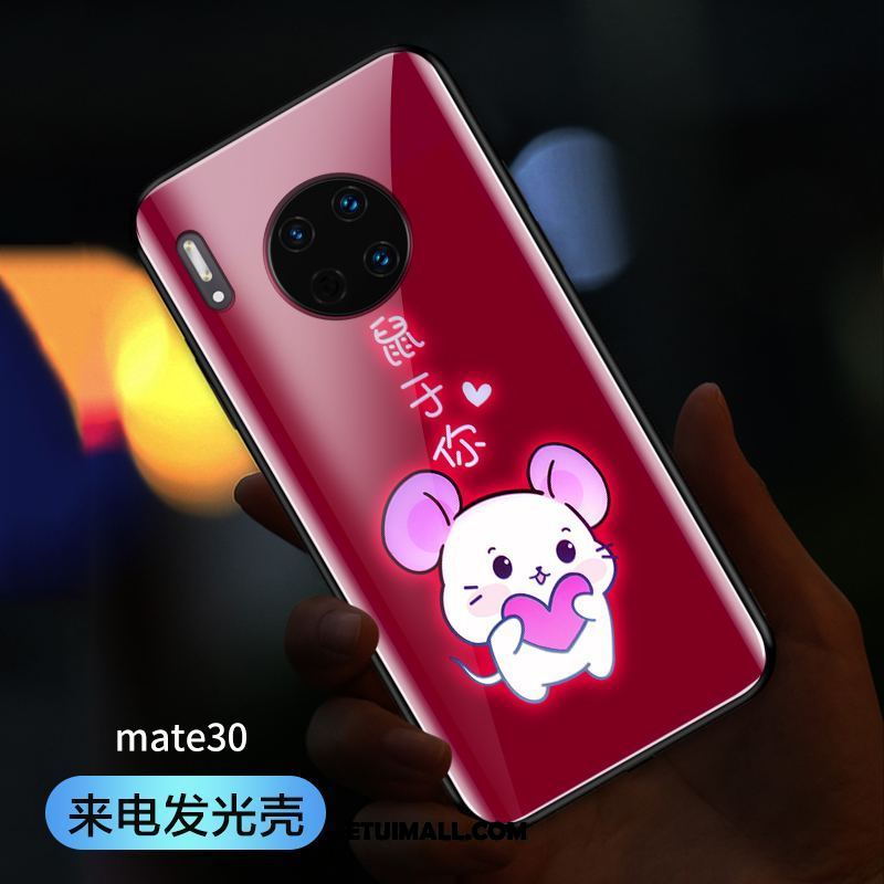 Etui Huawei Mate 30 Czerwony Netto Nowy Kreatywne Anti-fall Rat Pokrowce Sklep