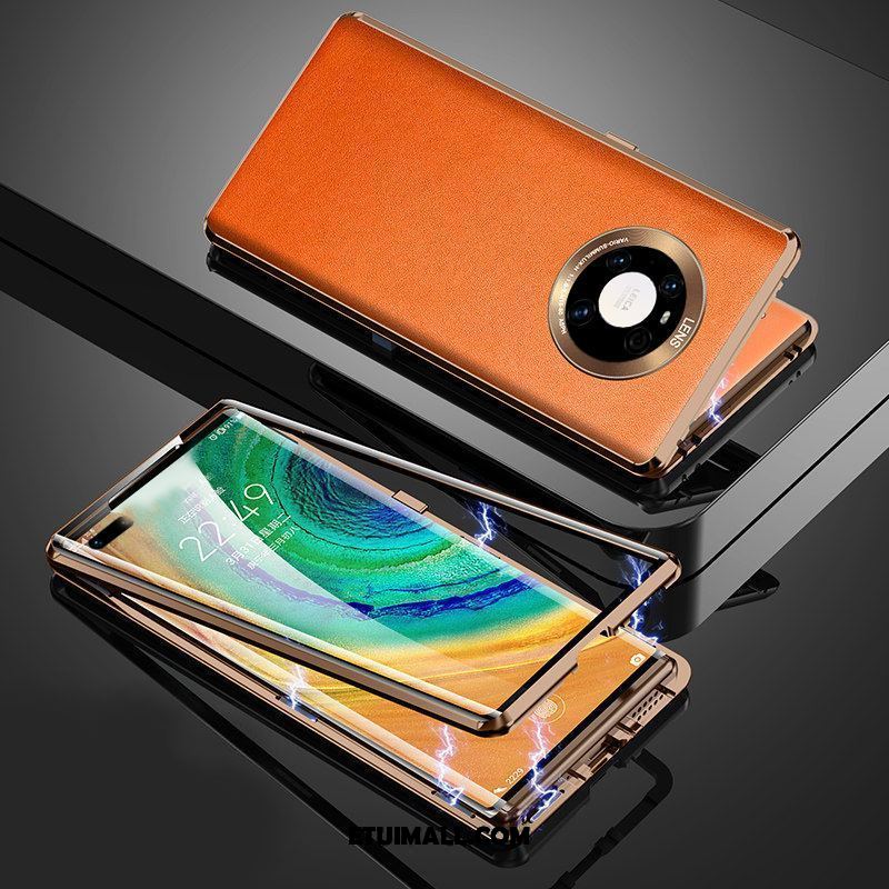 Etui Huawei Mate 40 Pro Pomarańczowy Dwustronny Anti-fall All Inclusive Telefon Komórkowy Pokrowce Sprzedam