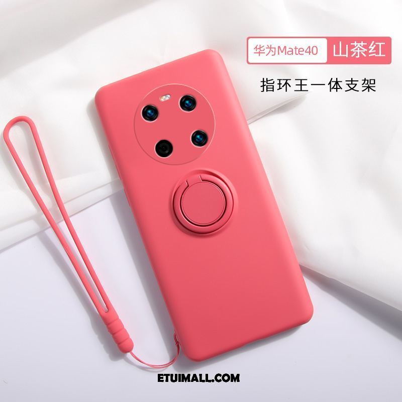 Etui Huawei Mate 40 Telefon Komórkowy Czerwony Ring Wspornik All Inclusive Obudowa Sklep