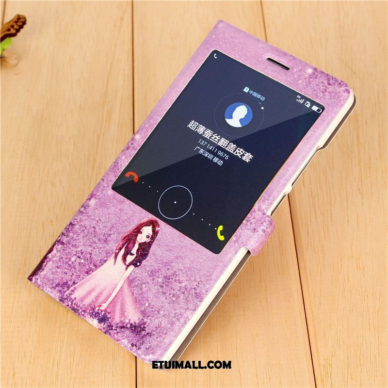 Etui Huawei Mate 8 Ochraniacz Piękny Telefon Komórkowy Skórzany Futerał Purpurowy Obudowa Sklep