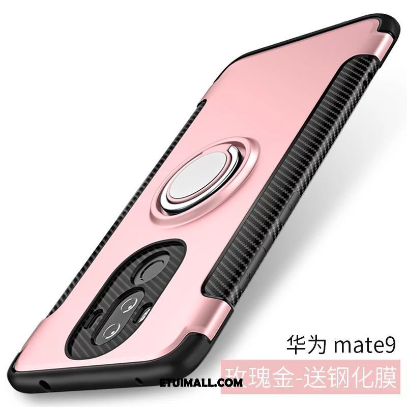 Etui Huawei Mate 9 All Inclusive Telefon Komórkowy Różowe Nubuku Tendencja Pokrowce Tanie