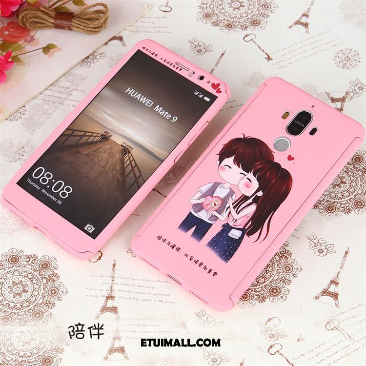 Etui Huawei Mate 9 Tendencja Różowe Telefon Komórkowy Anti-fall All Inclusive Obudowa Online