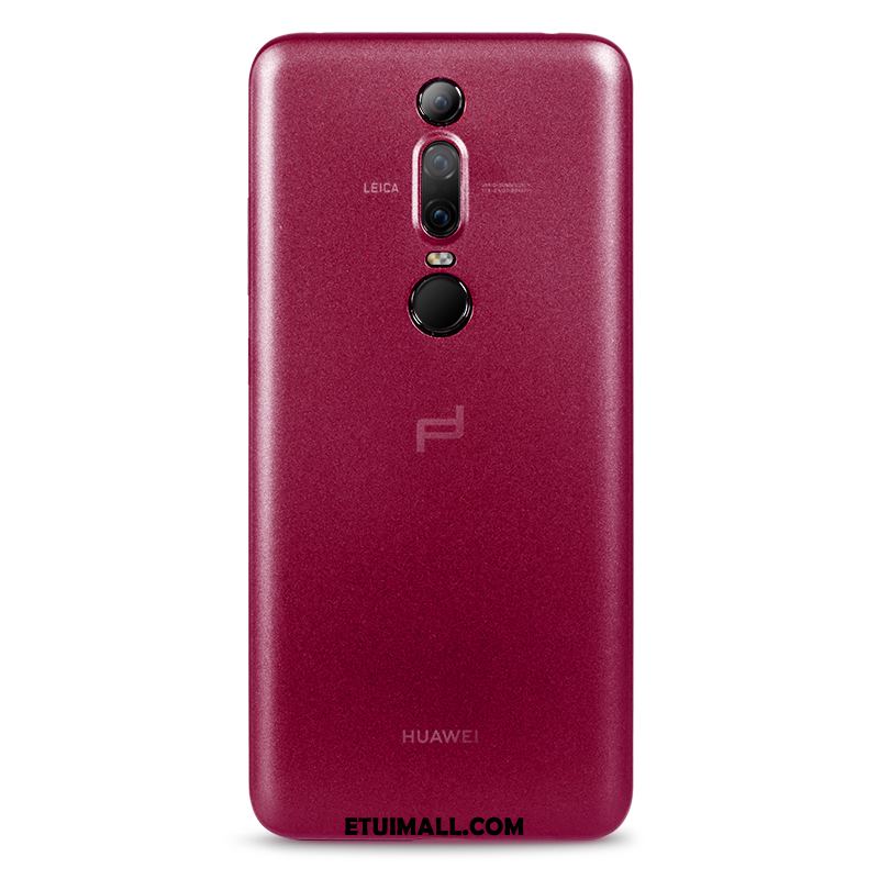 Etui Huawei Mate Rs Telefon Komórkowy Czerwony Przezroczysty Cienkie All Inclusive Obudowa Kup