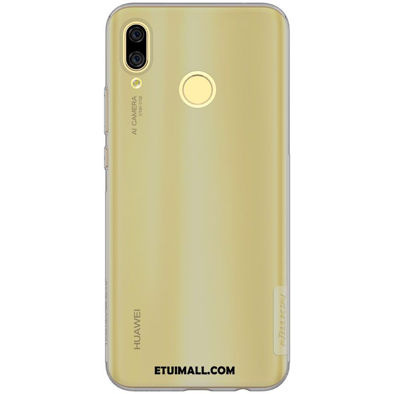 Etui Huawei Nova 3 Cienka Żółty Telefon Komórkowy Miękki Złoto Pokrowce Online