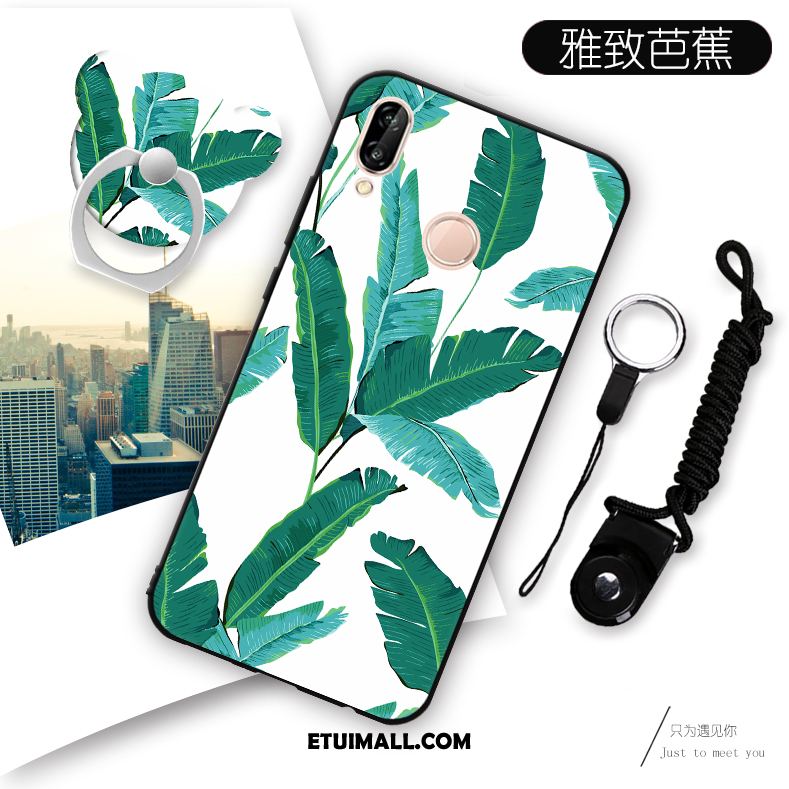 Etui Huawei P Smart+ Kreatywne Telefon Komórkowy Miękki Wiszące Ozdoby Zielony Obudowa Oferta