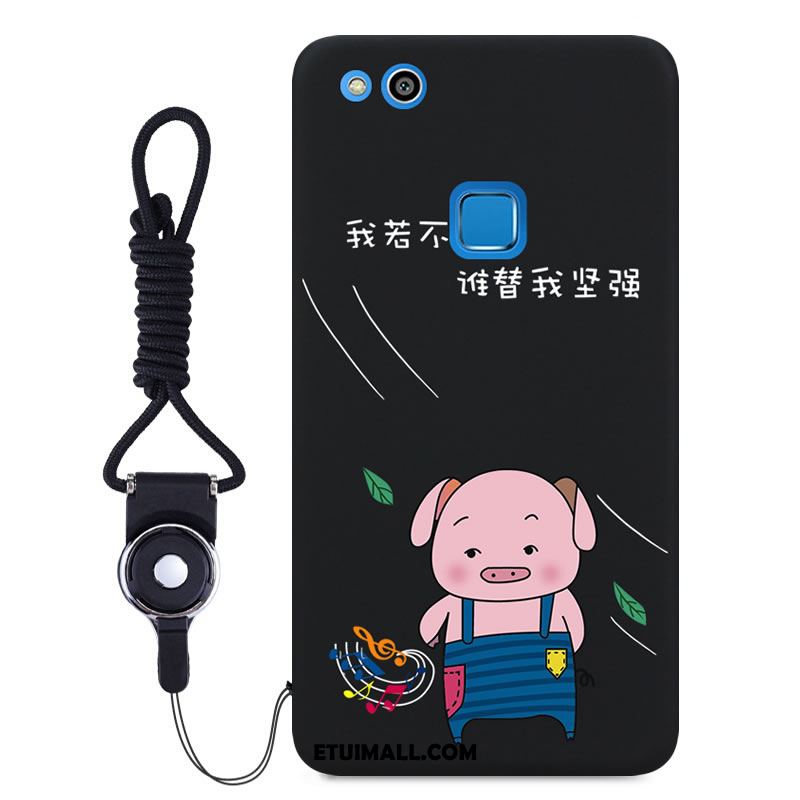 Etui Huawei P10 Lite Czarny Ochraniacz Telefon Komórkowy Młodzież Relief Obudowa Sklep