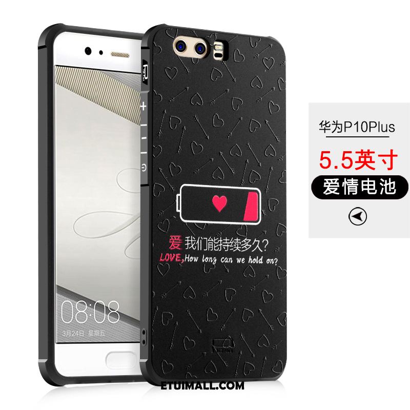 Etui Huawei P10 Plus Nubuku Czarny Kolor Anti-fall Miękki Futerał Na Sprzedaż
