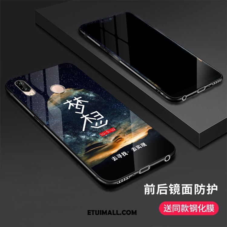 Etui Huawei P20 Lite Niebieski Ochraniacz Czerwony Netto Szkło Filmy Futerał Sklep