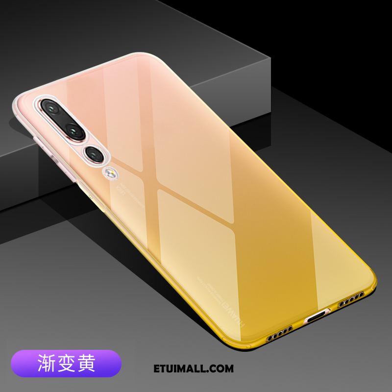 Etui Huawei P20 Pro Anti-fall Miękki Silikonowe Żółty Telefon Komórkowy Futerał Sklep