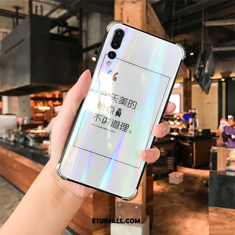 Etui Huawei P20 Pro Biały Telefon Komórkowy Modna Marka Glare Ochraniacz Futerał Tanie