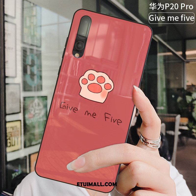 Etui Huawei P20 Pro Czerwony Netto Kreatywne Silikonowe Telefon Komórkowy Ochraniacz Futerał Sprzedam