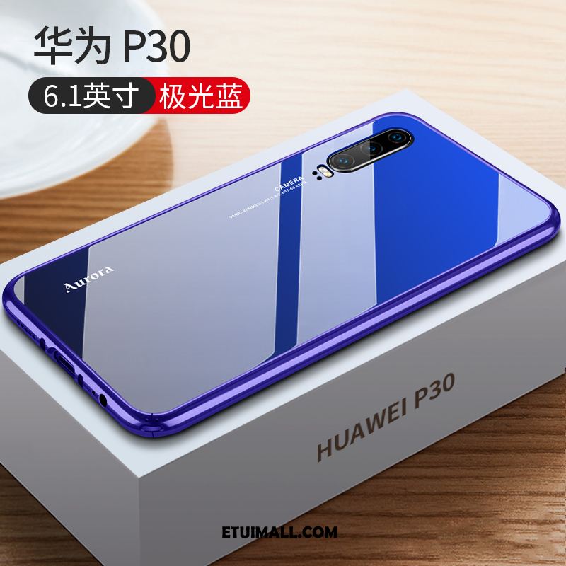 Etui Huawei P30 Granica Szkło Telefon Komórkowy Czerwony Netto Wysoki Koniec Obudowa Sklep