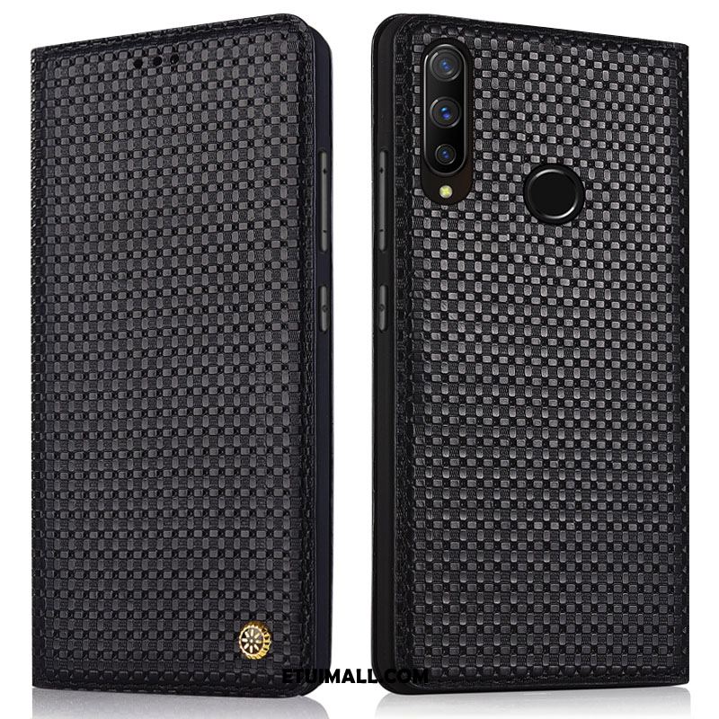 Etui Huawei P30 Lite Telefon Komórkowy Czarny Skórzany Futerał Duży Klapa Futerał Sklep