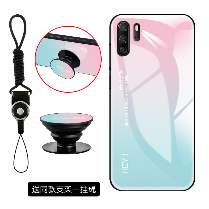 Etui Huawei P30 Pro Proste Czerwony Netto Ochraniacz Telefon Komórkowy Gradient Futerał Sklep